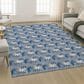Dalyn Rug Company Soft Essentials Chevron Denim 5" x 7"6" Area Rug, , large