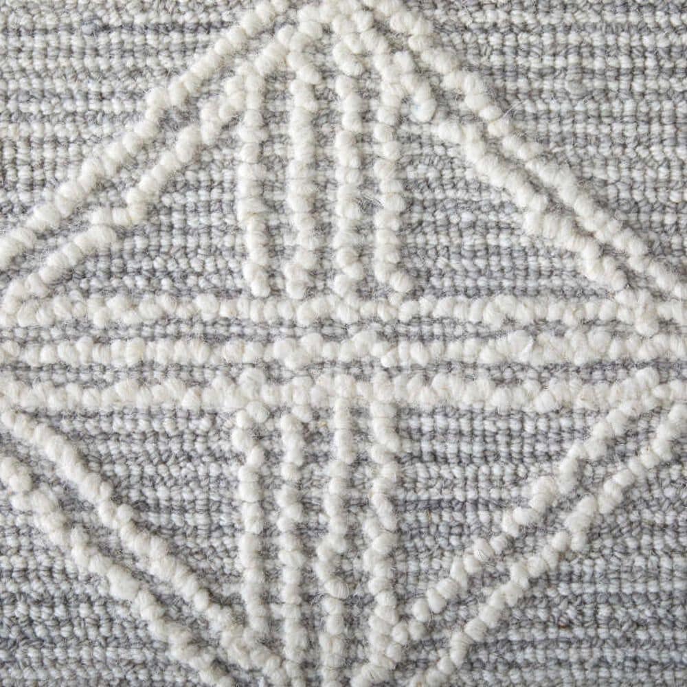 Feizy Rugs Corwin 9&#39;6&quot; x 13&#39;6&quot; Silver and Ivory Area Rug, , large