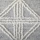 Feizy Rugs Corwin 9"6" x 13"6" Silver and Ivory Area Rug, , large