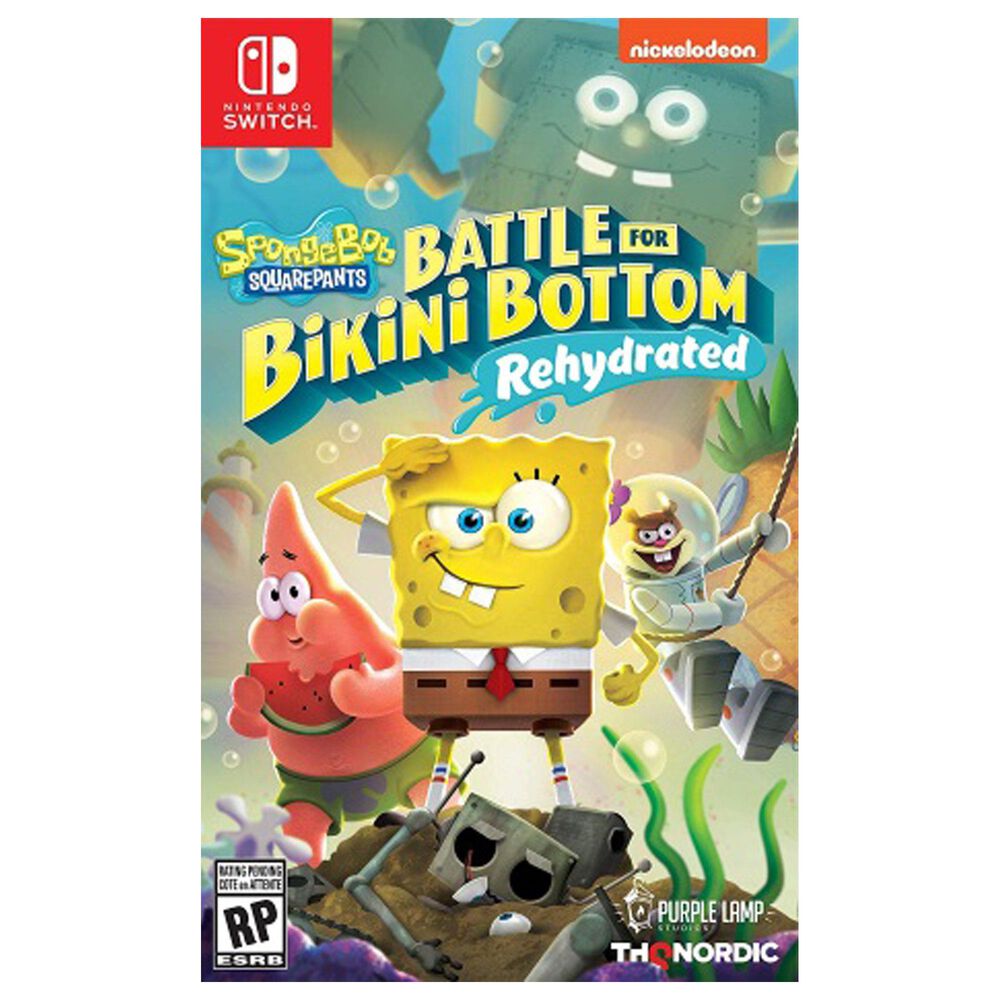 Spongebob Squarepants: Battle for Bikini Bottom Rehydrated - Nintendo Switch, , large
