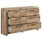 Ashley Hyanna 4-Piece Full Bedroom Set in Golden Rust Tan, , large