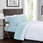 Pem America London Fog Microfiber Light Blue Queen Sheet Set, , large