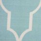 Nourison Home & Garden RS087 10" x 13" Aqua Indoor/Outdoor Area Rug, , large