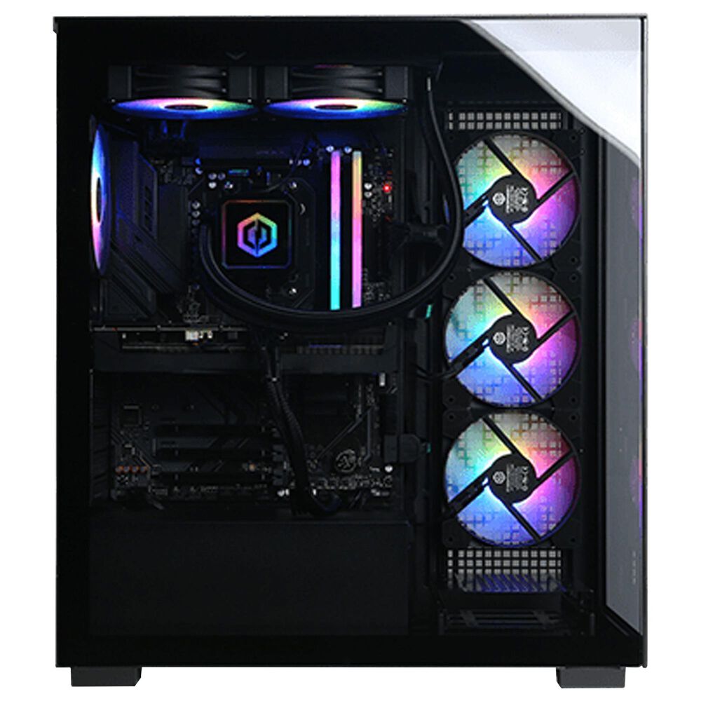 CyberPowerPC Gamer Supreme Gaming Desktop | AMD Ryzen 7 9700X - 32GB RAM - AMD Radeon RX 9070 XT Graphics - 2TB SSD in Black, , large