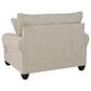 Ashley Asanti Chair and a Half with Ottoman in Fog, , large