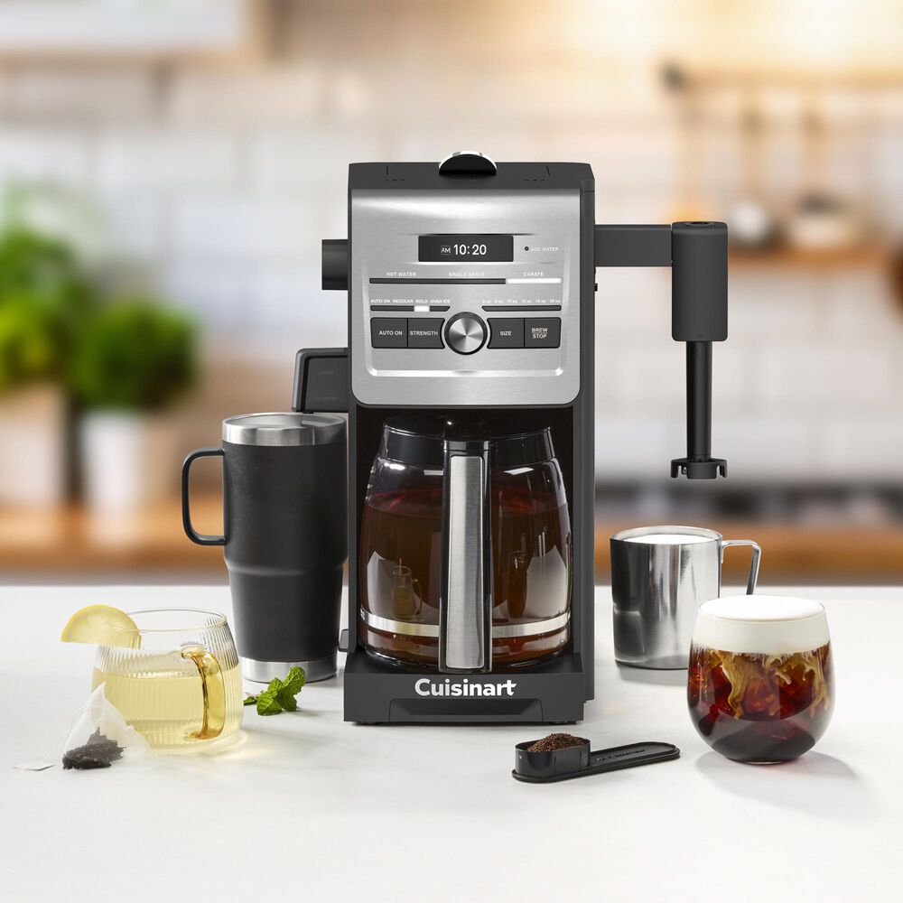 Cuisinart 62 Oz Coffee Center MultiBrew 3-in-1 Coffee Maker in Black and Stainless, , large