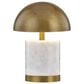 Savoy House Cora 1-Light Portable Rechargeable LED Table Lamp in Brass, , large