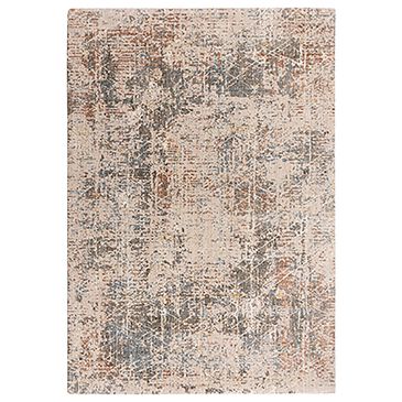 RIZZY Logan LOG733 2"6" x 8" Blue Runner, , large