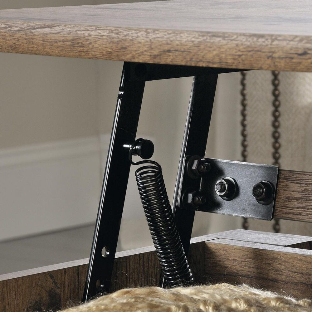 Sauder Palladia Lifttop Coffee Table in Vintage Oak NFM