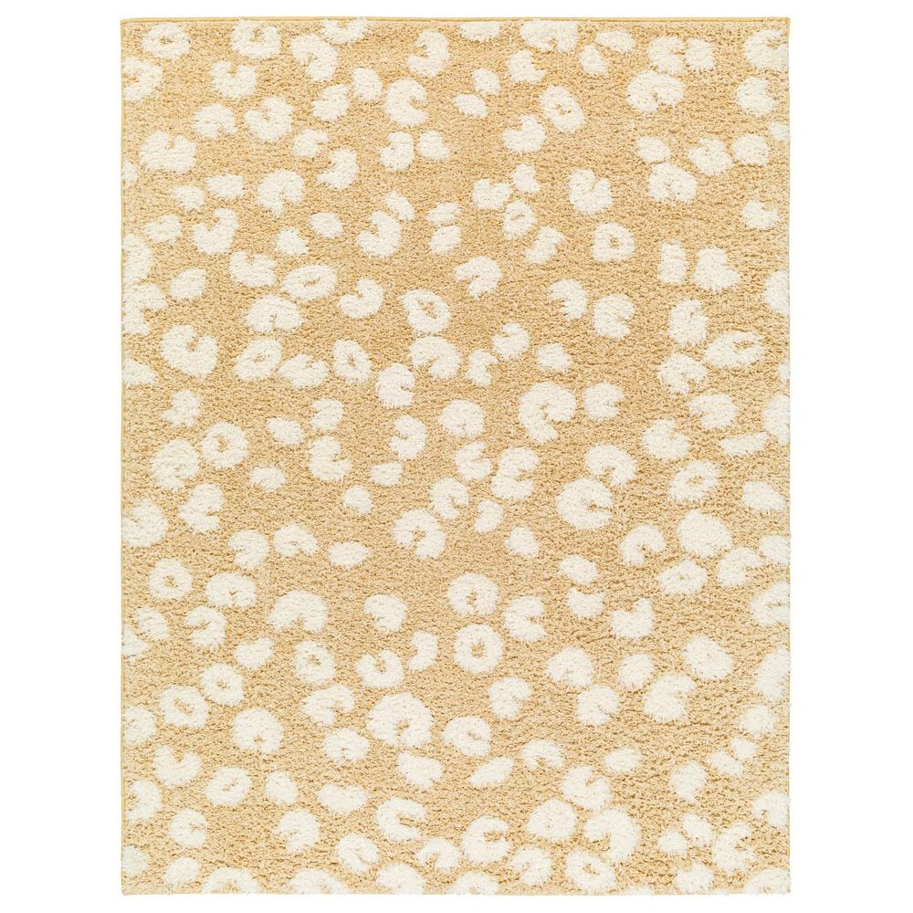 Surya Rodos 6"7" x 9" Mustard, White,Tan Area Rug, , large