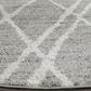 Safavieh Adirondack ADR128B 4" Round Ivory and Silver Area Rug, , large