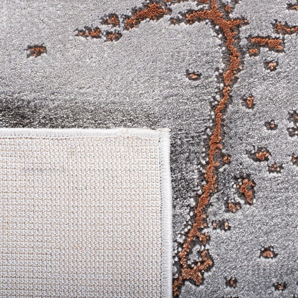 Safavieh Craft CFT877P 10&#39;6&quot; x 14&#39; Grey and Orange Area Rug, , large