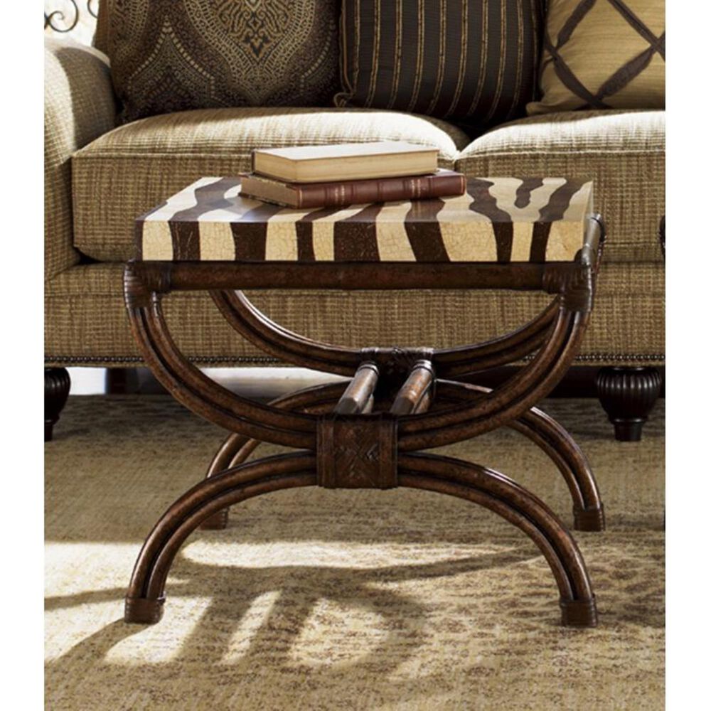 Tommy Bahama Home Royal Kahala Delight Accent Table in Golden Tortoise Shell, , large