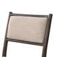 Four Hands Akiro Dining Side Chair with Laken Stone Fabric in Warm Oak, , large