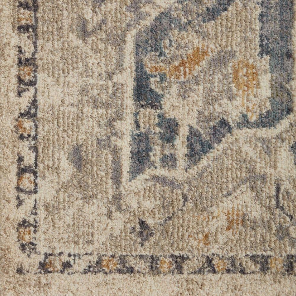 Magnolia Home Janey JAY-01 9&#39;2&quot; x 12&#39;2&quot; Natural and Indigo Area Rug, , large