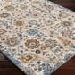 Surya Tuscany TUS-2331 Blue, Cream, Brown, Dusty Coral, Light Beige, Gray, Dark Blue and Bright Yellow 12" x 15" Area Rug, , large
