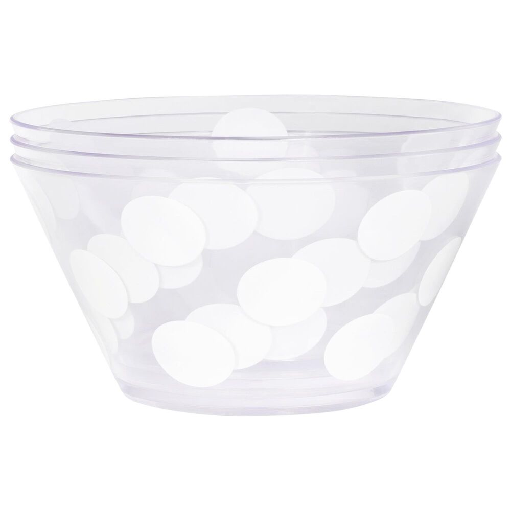 Kate Spade New York Jumbo Dot Bowl in White (Set of 3), , large