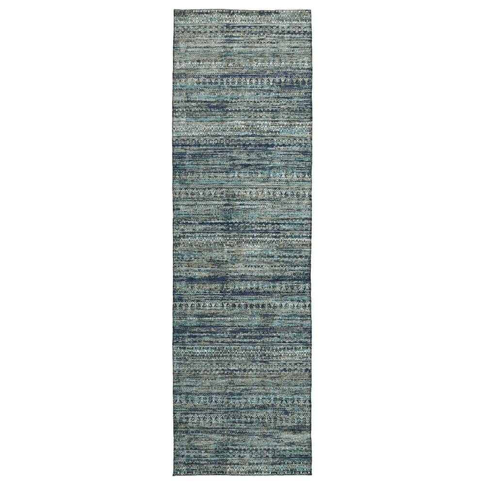 Dalyn Rug Company Solace SL3 2"3" x 7"6" Teal Runner, , large