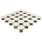 Dal-Tile Relicca Pristine Nook 12" x 12" Octagon Dot Ceramic Mosaic Sheet, , large