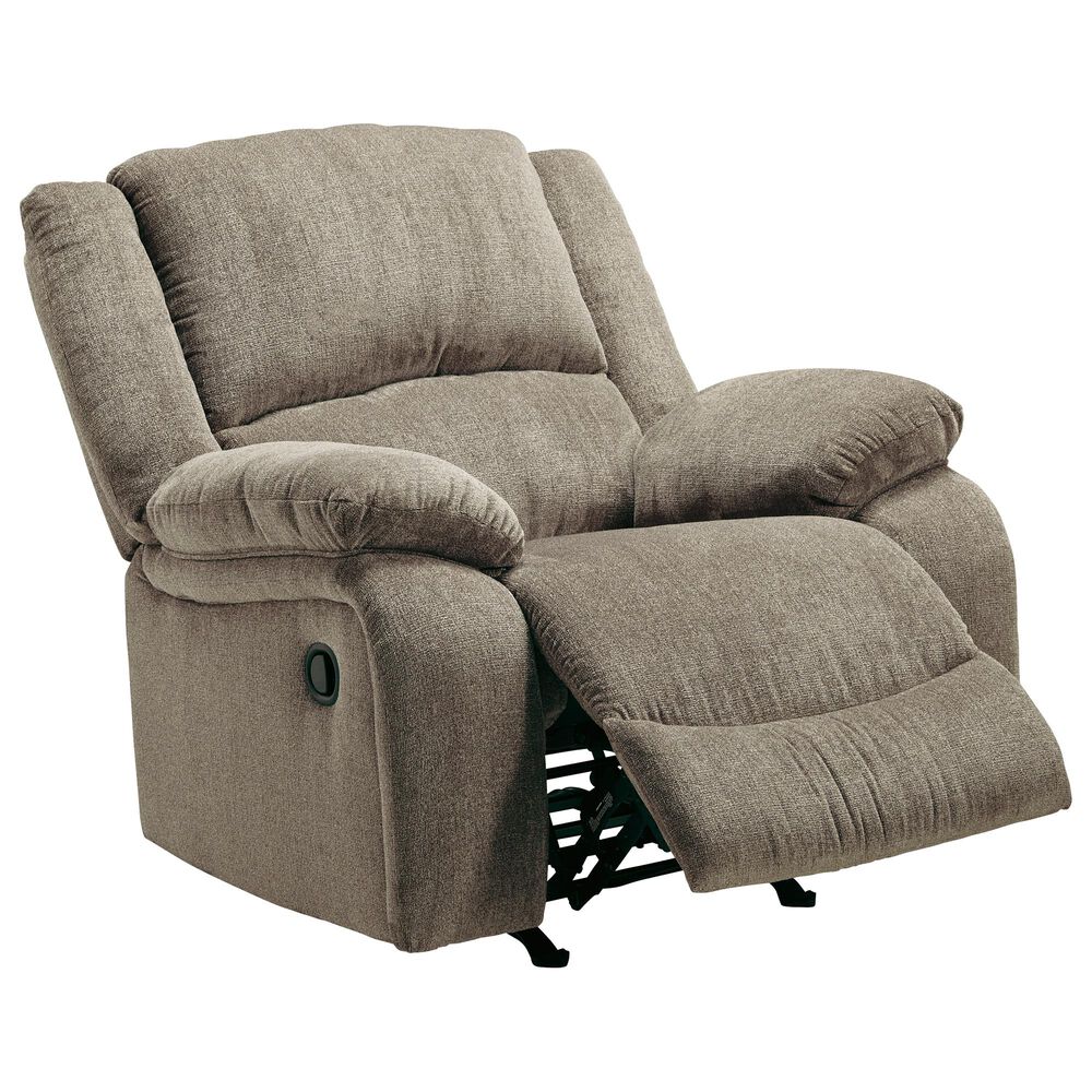 Signature Design by Ashley Draycoll Rocker Recliner in Pewter, , large