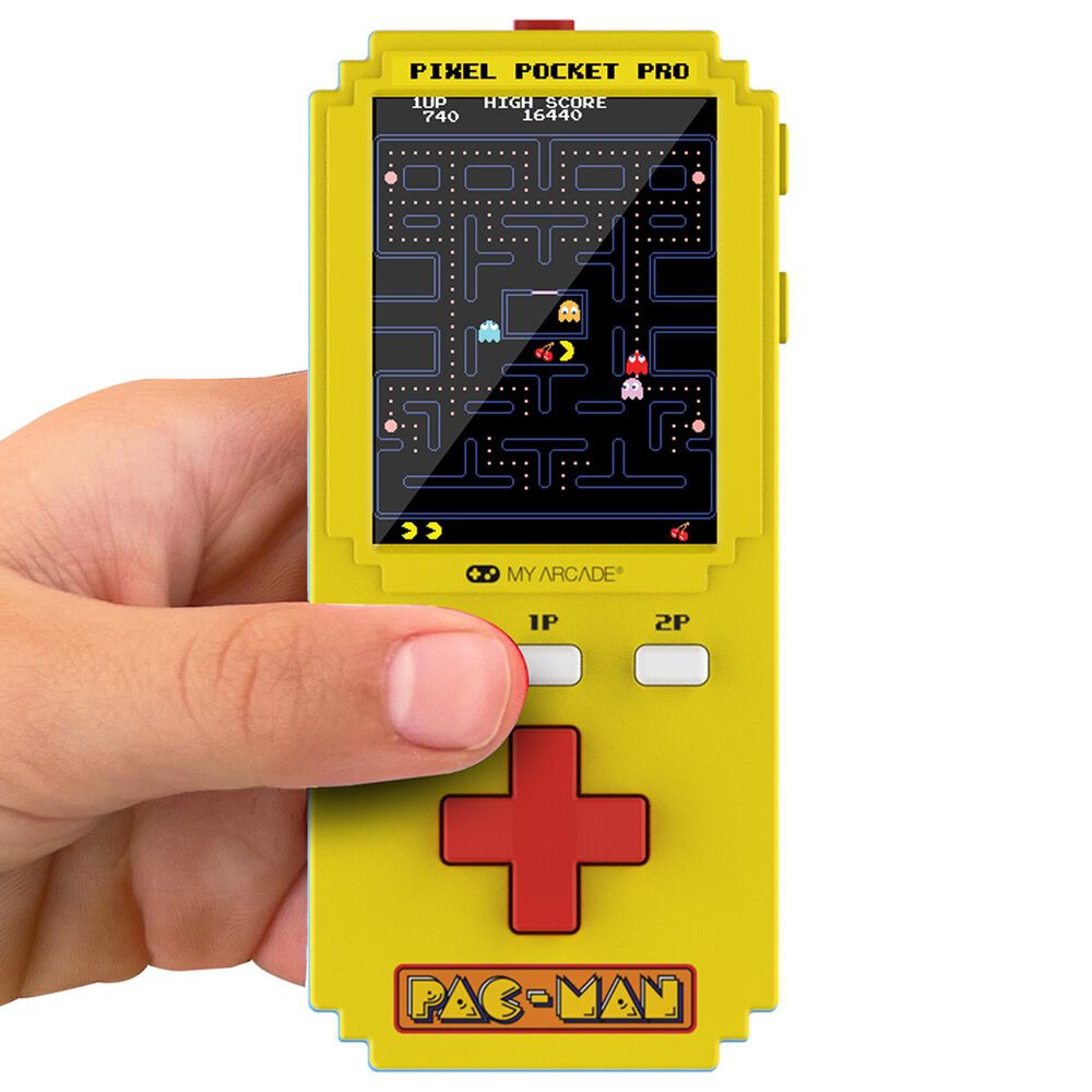My Arcade Pac-Man Pixel Pocket Pro Handheld Gaming in Yellow, , large