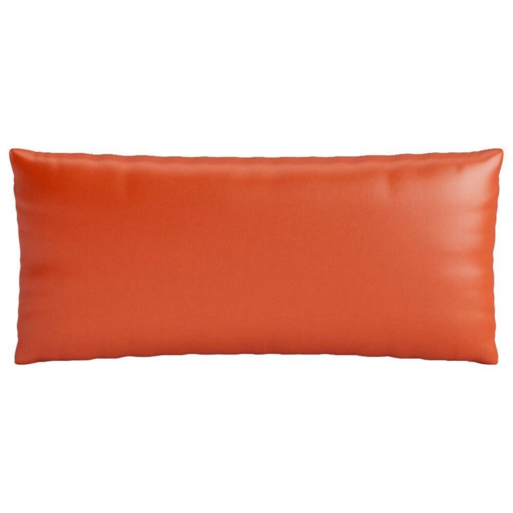 Ann Gish Duchess Velvet 22" x 10" Lumbar Throw Pillow in Spice, , large