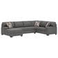 ASHLEY Seyler Lane 3-Piece Left Facing Sectional with Right-Arm Chaise in Greystone, , large