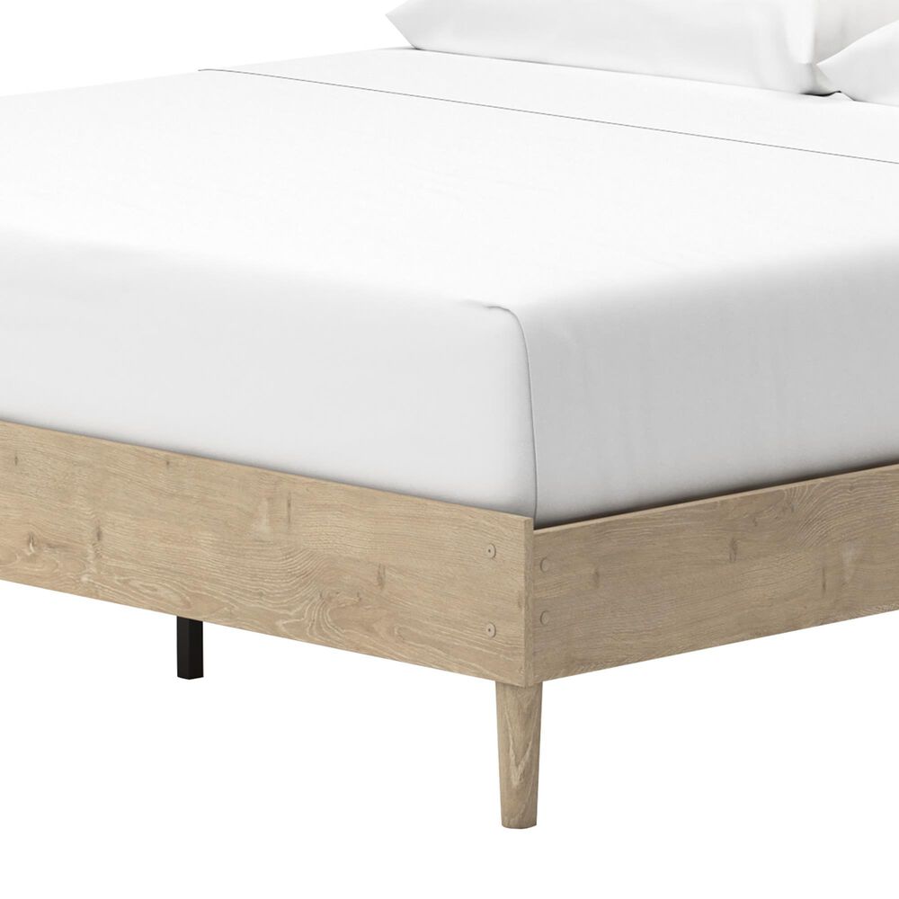 Ashley Cielden King Platform Bed in Tan, , large