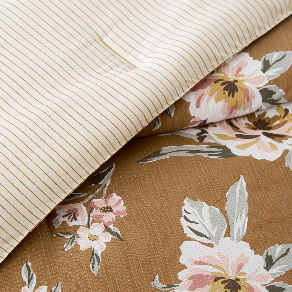 Hampton Park Salara 7-Piece Queen Comforter Set in Terracotta, , large