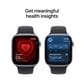 Apple Watch Series 11 (GPS) 46mm Space Gray Aluminum Case with Black Sport Band - M/L - Space Gray - (2025)(Pre-Order), , large