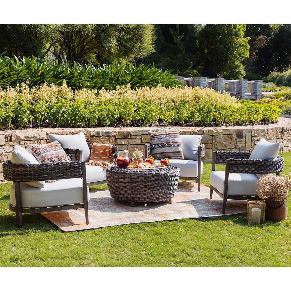 Gathercraft Marana Wicker 5-Piece Patio Set, , large