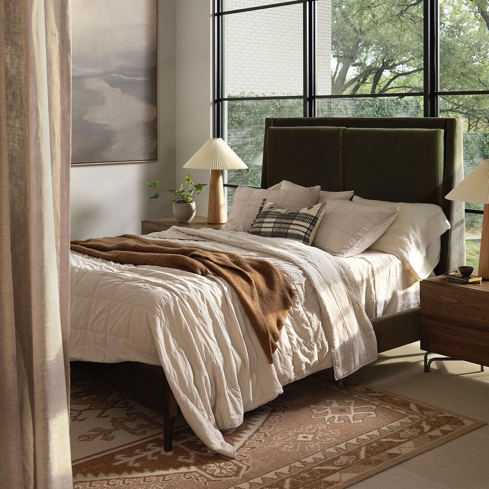 Four Hands Deacon Nora Table Lamp in Light Oak | Shop NFM