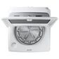 Samsung 5.2 Cu. Ft. Washer Smart Top Load with Super Speed Wash in White, , large