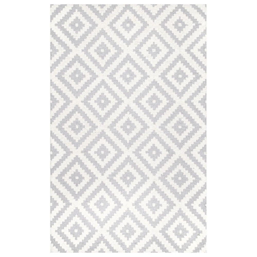 nuLOOM Harmony MTVS174D 5' x 8' Light Grey Area Rug, , large