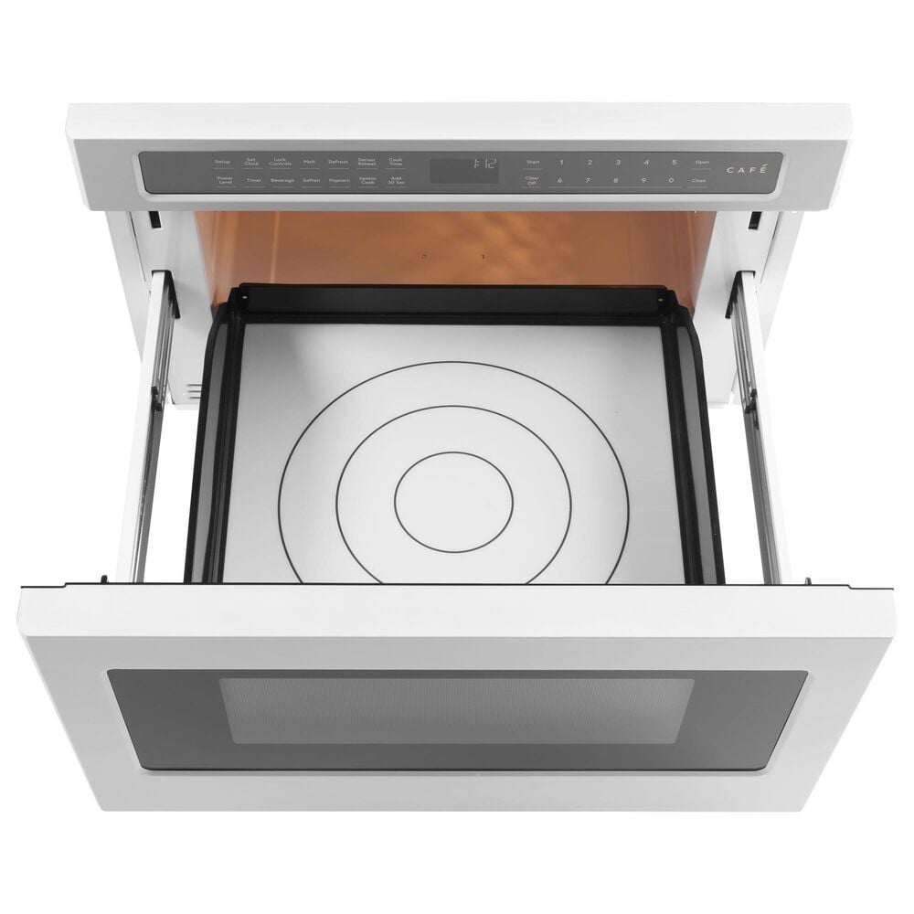 Cafe 24" Built-In Microwave in Matte White, , large