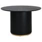Hearth and Haven Dining Table in Black and Gold - Table Only, , large