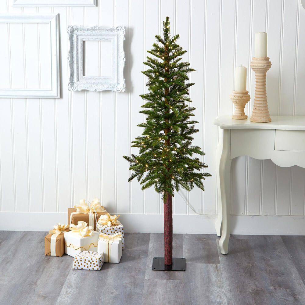 Nearly Natural Inc 5' Alaskan Alpine Artificial Christmas Tree with