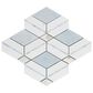 Soho Studio Elaine Azul 10" x 10" Marble Mosaic Sheet, , large