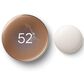 Google Nest Learning Thermostat (4th Gen) with Nest Temperature Sensor (2nd Gen) in Polished Gold, , large