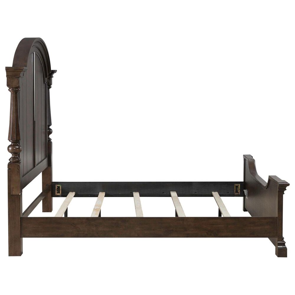 Liberty Furniture Arden Road 4-Piece King Bedroom Set in Satin Cherry, , large