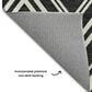 Dalyn Rug Company The Reserve TR17 Black 9" x 12" Indoor/Outdoor Area Rug, , large