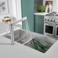 Blanco Quatrus 33" R15 Apron 1-3/4 with Low Divide Sink in Refined Brushed, , large