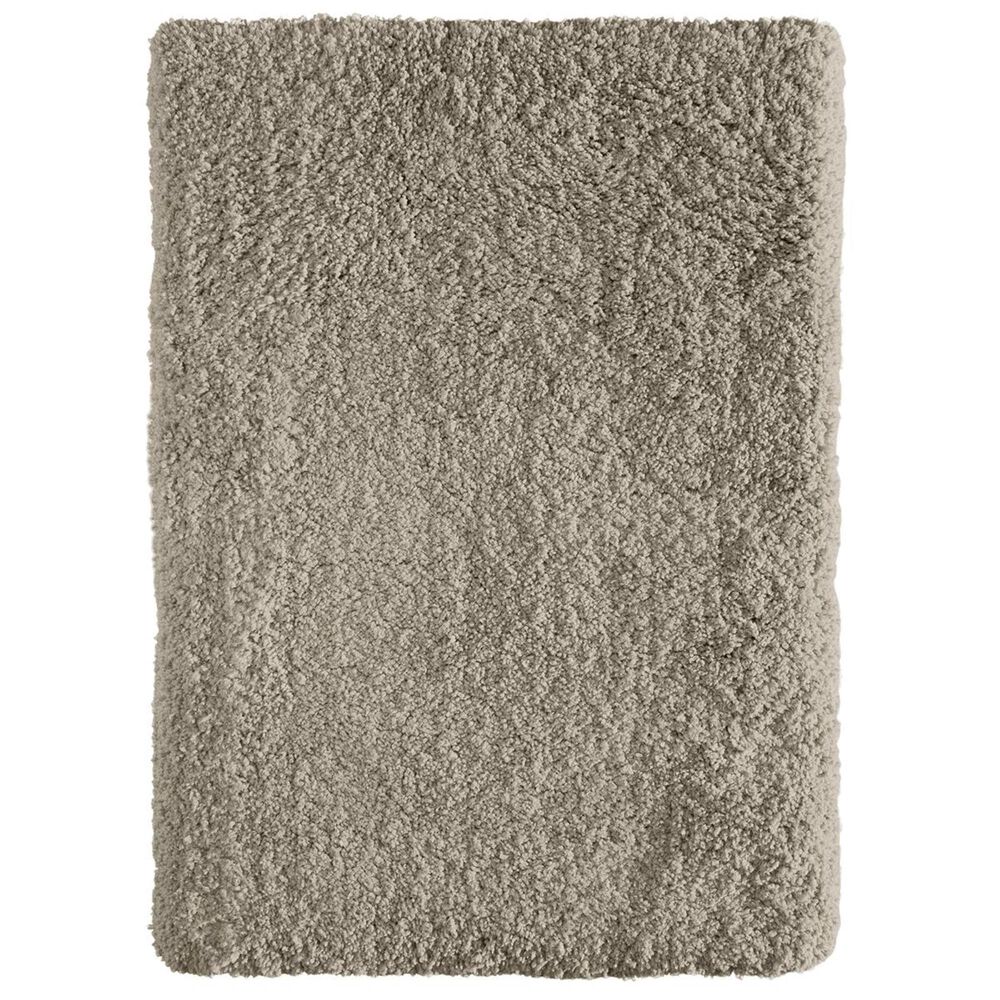 Central Oriental Alpaca Shag 5" x 7" Mocha Area Rug, , large