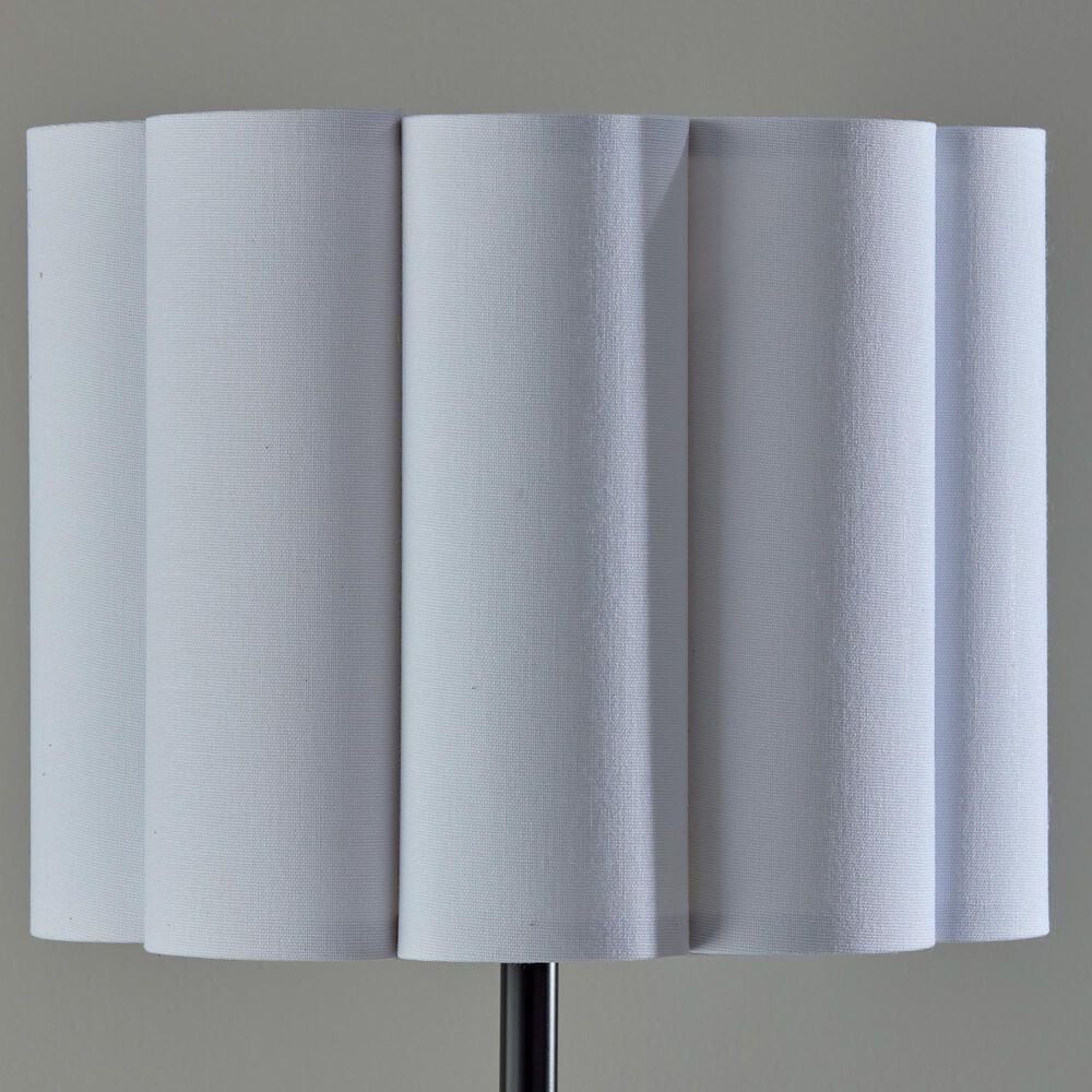 Adesso Elodie Floor Lamp in Black, , large