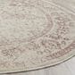 Safavieh Adirondack ADR109H 6" Round Ivory and Rose Area Rug, , large