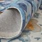 Feizy Dafney 9" x 12" Blue Area Rug, , large