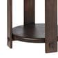 Four Hands Aidan End Table in Matte Brown Neem, , large