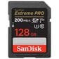 Sandisk 128GB Extreme PRO UHS-I SDXC Memory Card, , large