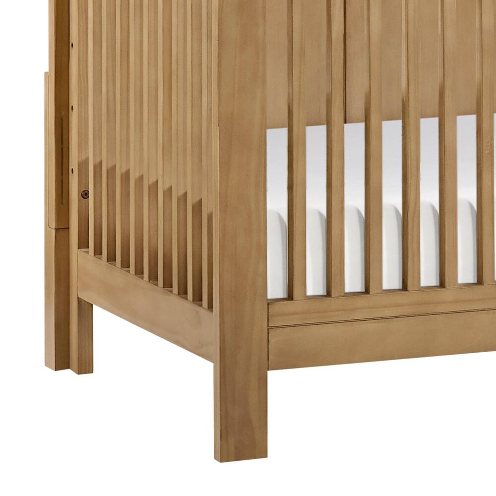 Oxford Baby Mystic 4-In-1 Convertible Crib in Honey, , large