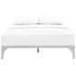 Modway Ollie King Platform Bed Frame in Silver, , large